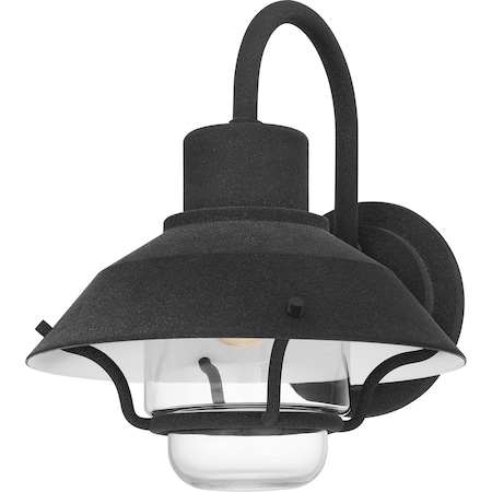 Quoizel Lavalier Outdoor Wall 1 Light Mottled Black LVL8411MB